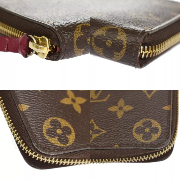 LOUIS VUITTON Portefeuille Clemence Long Wallet Monogram Brown M60742 35YB631 - Picture 12 of 13